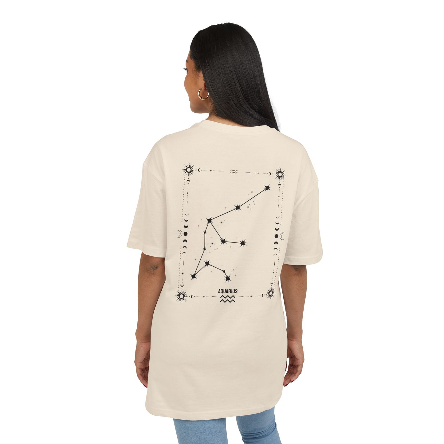 AQUARIUS – VESIMIES T-Paita Unisex | Oversized Fit