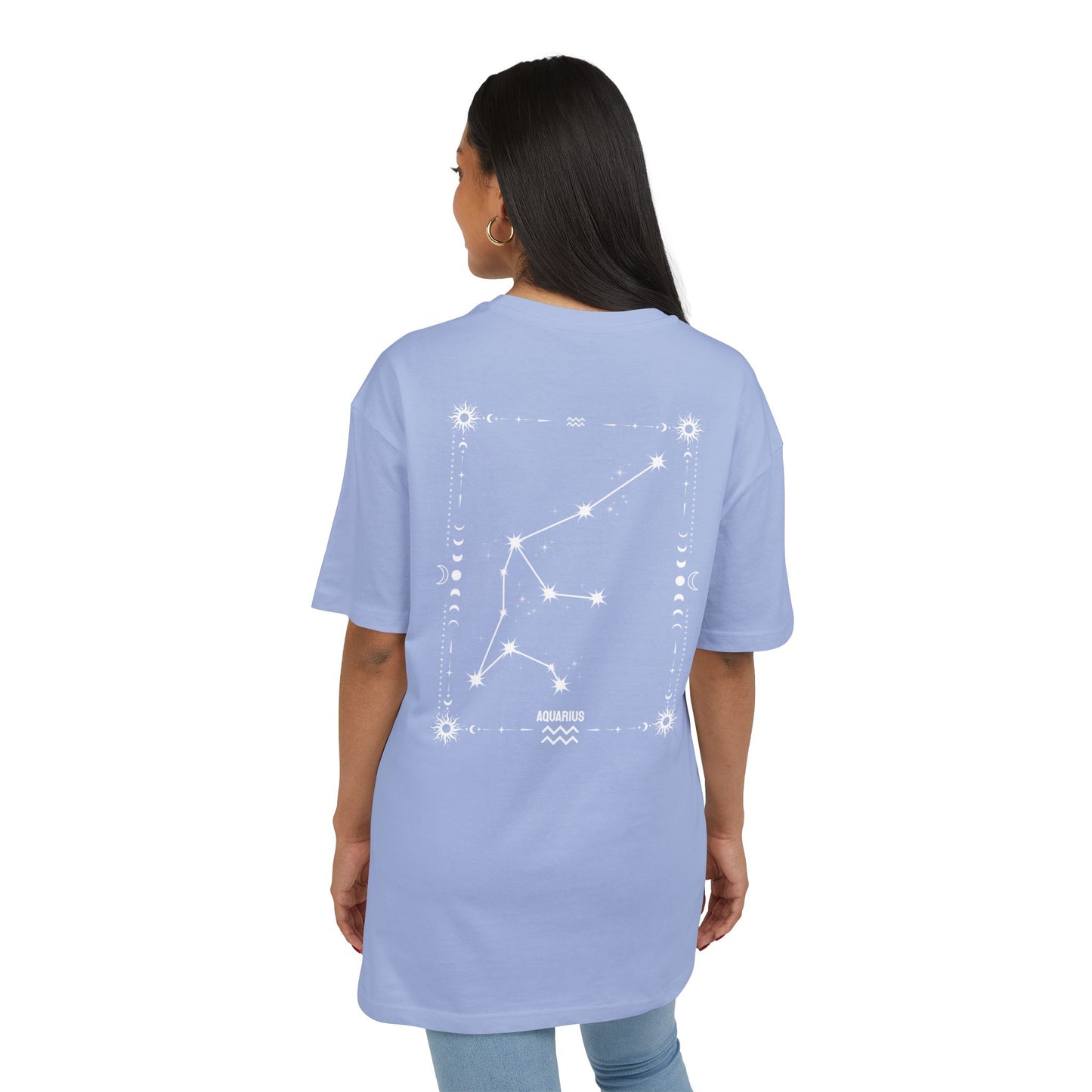 AQUARIUS T-Paita Unisex | Oversized Fit