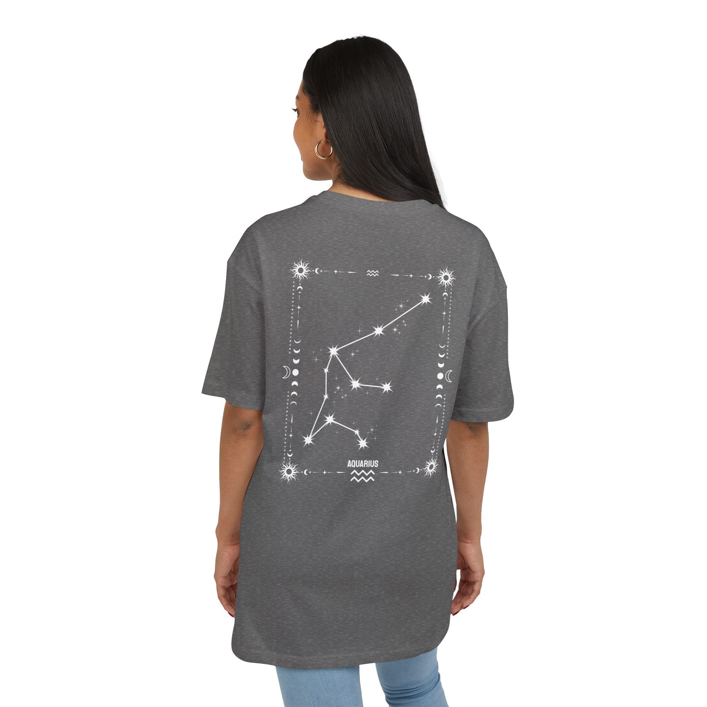 AQUARIUS – VESIMIES T-Paita Unisex | Oversized Fit