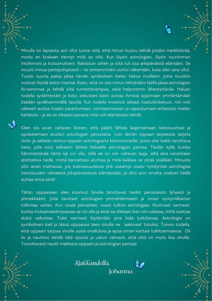 E-kirja Astrologia Opas Perusteisiin – Lataa heti PDF