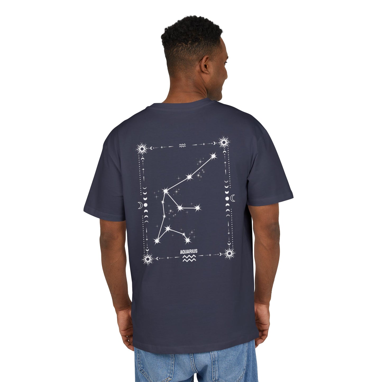 AQUARIUS – VESIMIES T-Paita Unisex | Oversized Fit