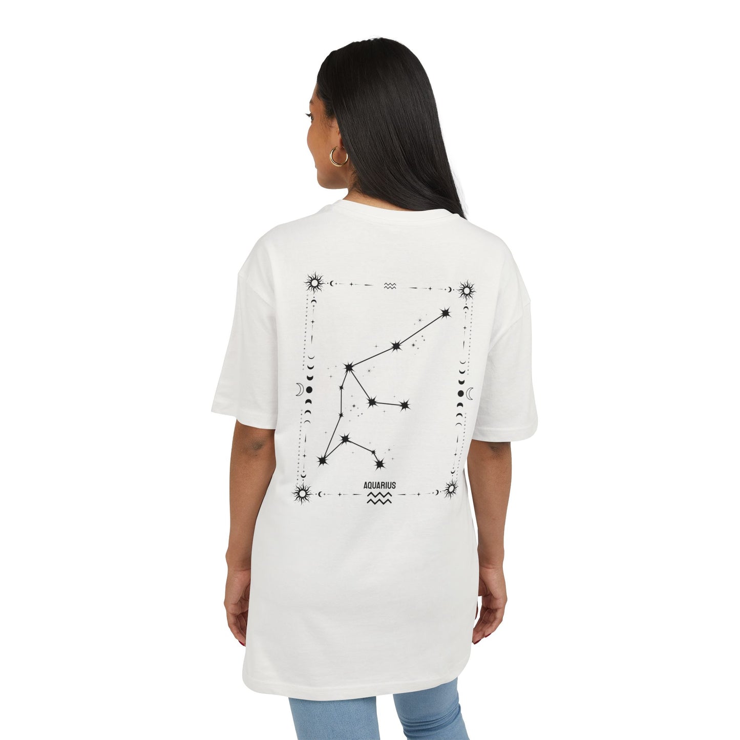 AQUARIUS – VESIMIES T-Paita Unisex | Oversized Fit