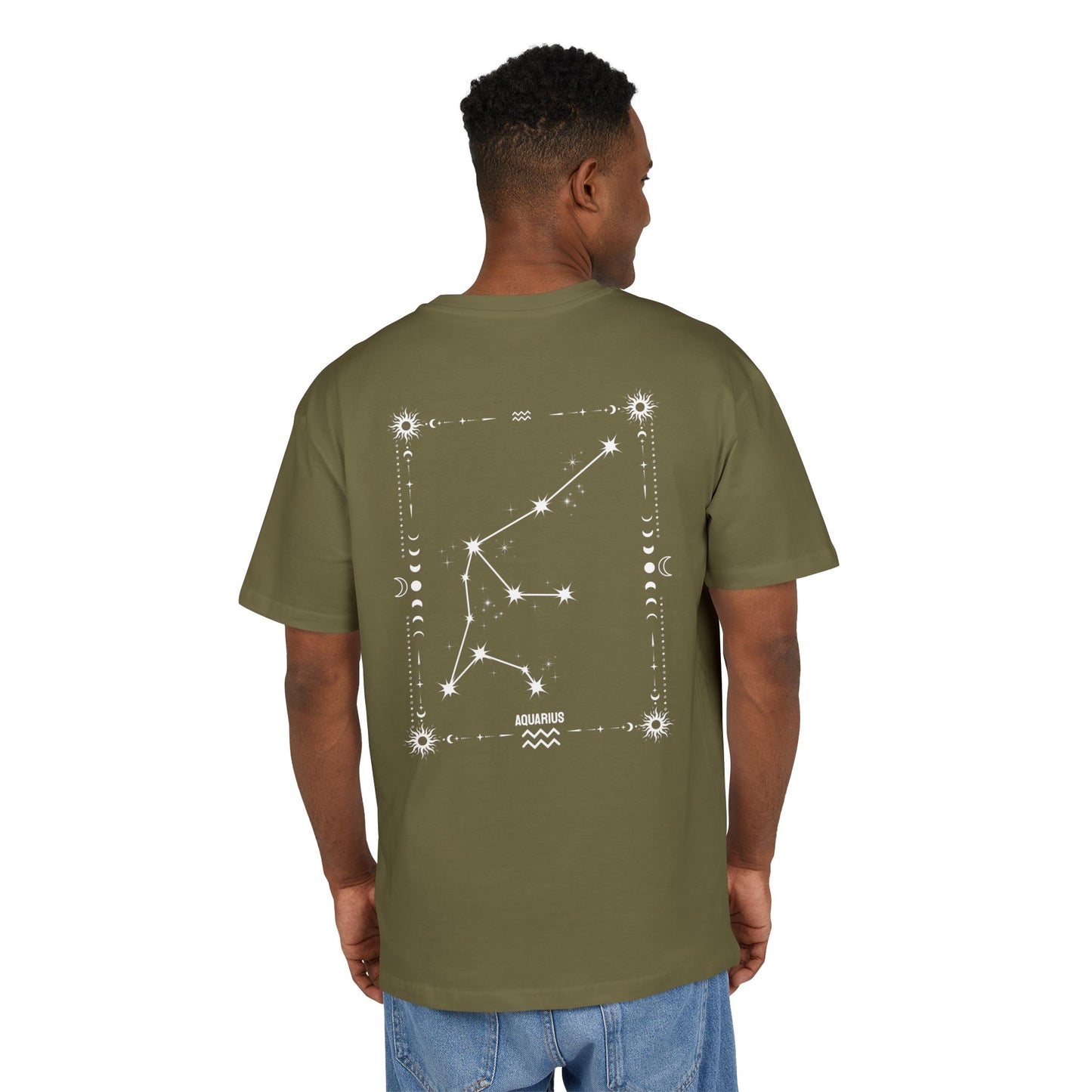AQUARIUS – VESIMIES T-Paita Unisex | Oversized Fit